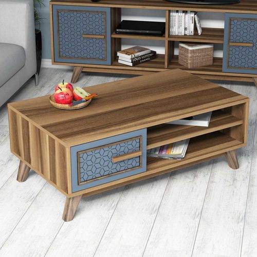 Ayla - Walnut, Blue Walnut
Blue Coffee Table slika 3