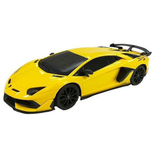 Licencirani auto na daljinsko upravljanje Lamborghini Aventador Rastar 1:24 - žuti slika 2