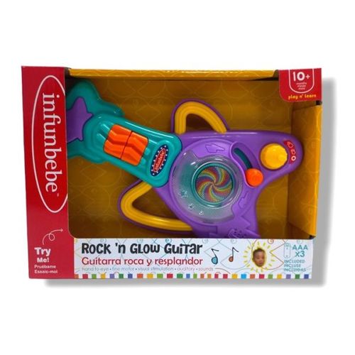 Infunbebe Igračka Rock And Glow Gitara slika 1