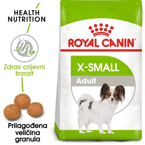 ROYAL CANIN SHN Extra Small Adult, potpuna hrana za odrasle pse jako malih pasmina (do 4 kg) starije od 10 mjeseci, 500 g slika 5