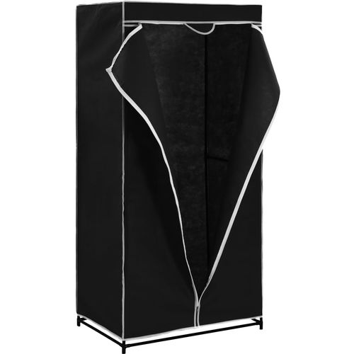 282441 Wardrobes 2 pcs Black 75x50x160 cm slika 16