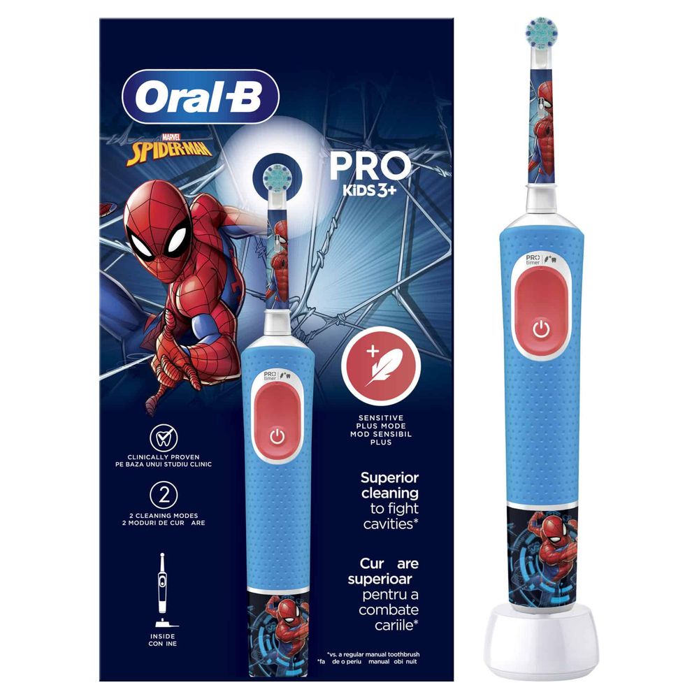 Oral-B Električna četkica za zube D103 Vitality Spiderman slika 1