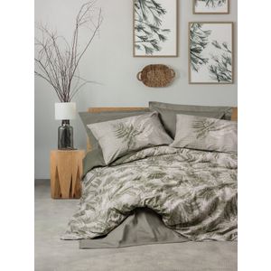 Ranforce King Posteljina Set (FR) Frond, Boja: Khaki