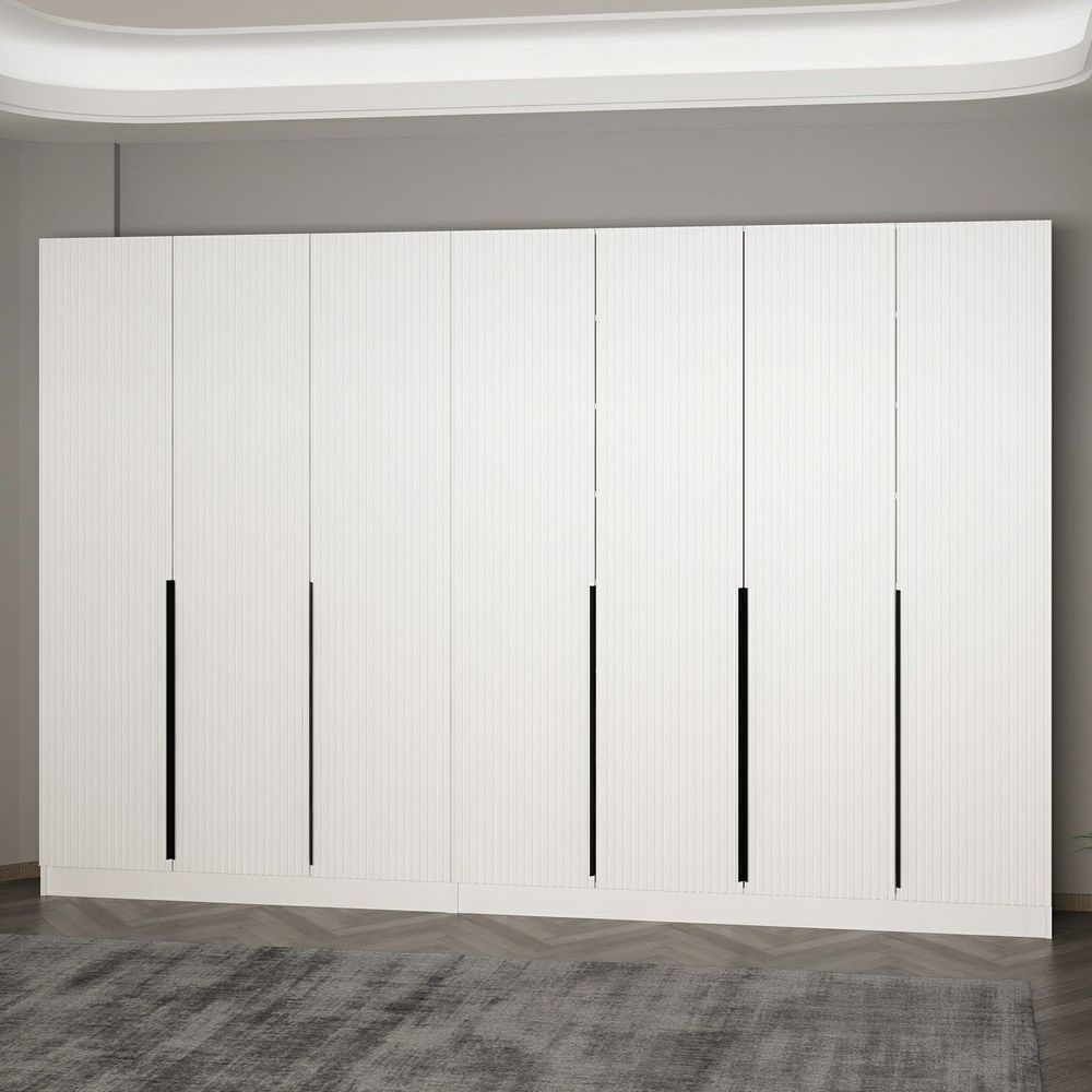 Hall Stand Noah - 8260 u bijeloj boji slika 3