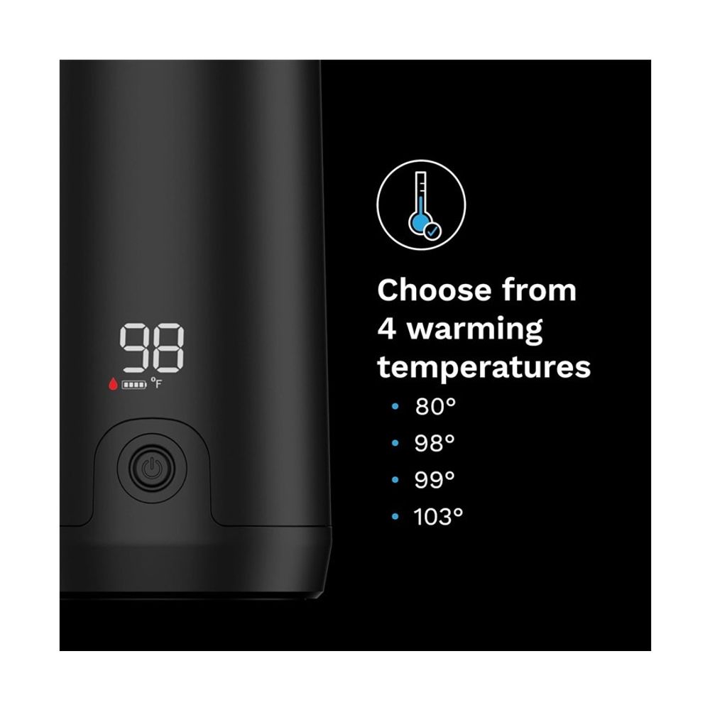Baby Brezza Prenosni grijač za flašice SuperFast®, Black slika 3