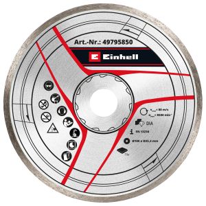 Einhell Pribor za rezače pločica, dijamantska rezna ploča, 180x25,4mm (brzina 80 m/s)