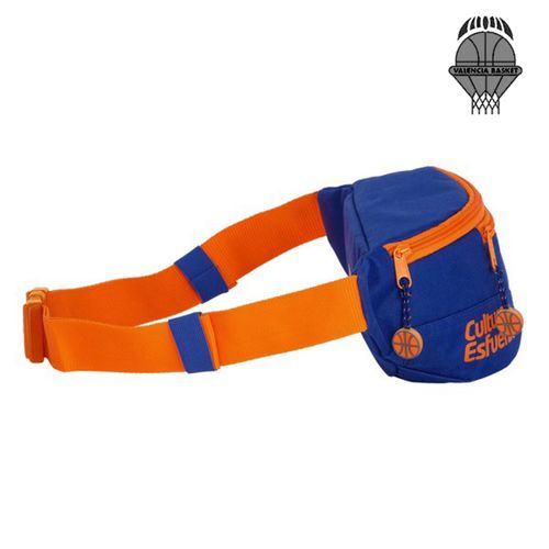 Torba Valencia Basket Plava Oranžna (23 x 12 x 9 cm) slika 2