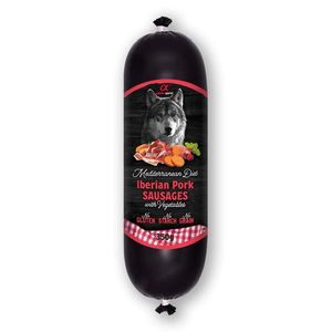 Alpha Spirit Mediterranean kobasica iberijska svinja s povrćem 150g