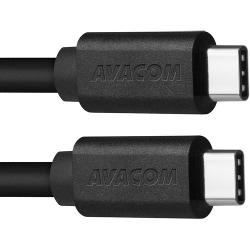 Avacom kabel TPCC-P10B 2xType-C crni 100cm slika 1