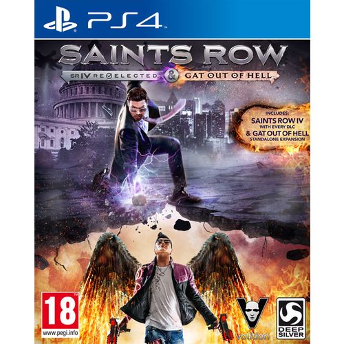 PS4 SAINTS ROW IV RE-ELECTED + GAT OUT OF HELL slika 1