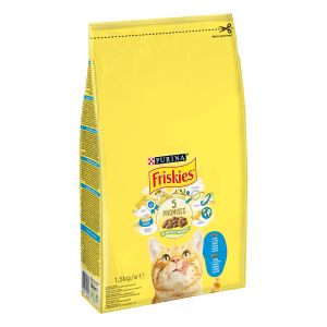 Friskies® Adult, s lososom i s povrćem, 1,5 kg 