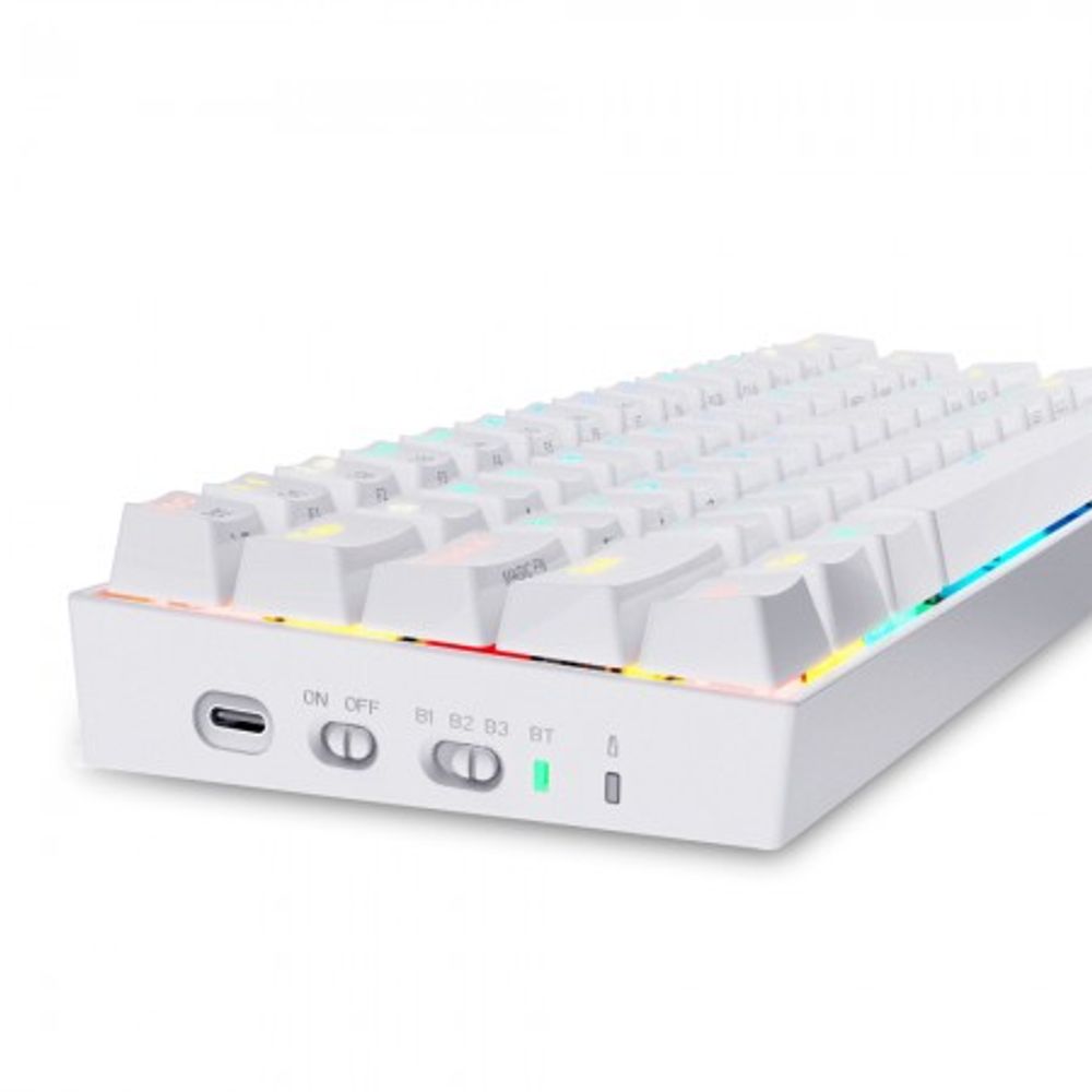 ReDragon - Mehanicka Gaming Tastatura RGB Draconic Pro K530 RS Bluetooth White slika 3