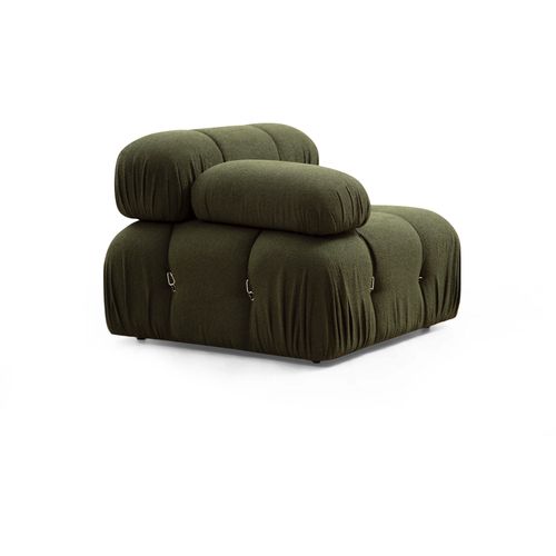 Ugaona Sofa Bubble Green L1-O1-1R-PUF u Zelenoj Boji slika 6