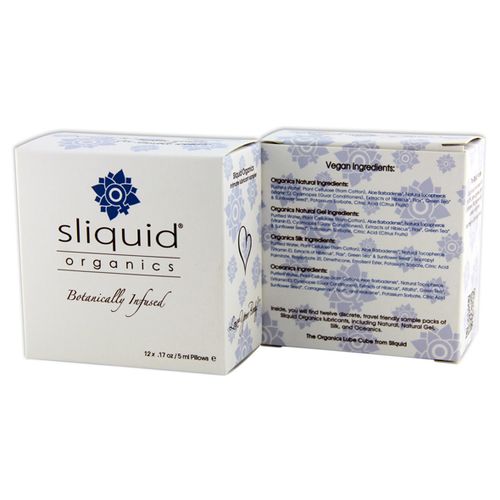 Komplet lubrikanata Sliquid - Organics 60 ml, 12 kom slika 3