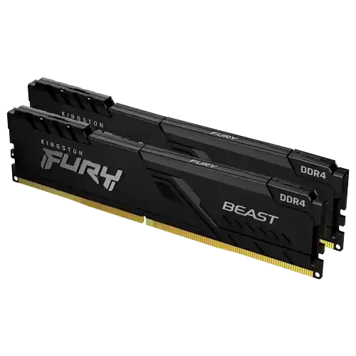 Memorija DDR4 16GB/2x8GB/3200MHz Kingston Fury Beast  KF432C16BBK2/16 slika 1