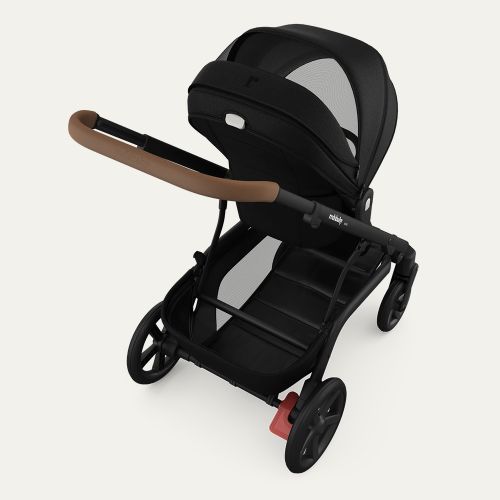 REDSBABY NUVO Twin dječja kolica 2u1 Black, Black B slika 12