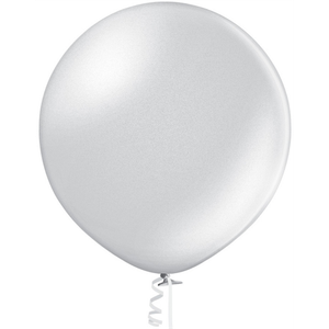 BM05-061 Balon Metalik Sivi 60cm