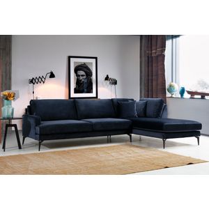 Papira Corner Right (L3+Chl) - Tamnoplavi Ugaoni Sofe