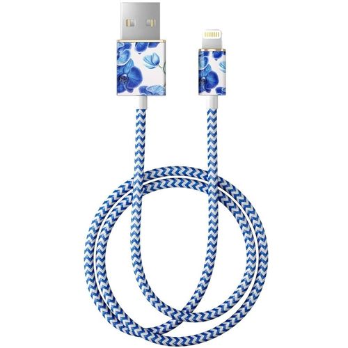 Kabel - Lightning to USB (1,00m) - Baby Blue Orchid slika 1