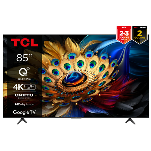 TCL televizor QLED TV 85C655, Google TV slika 1