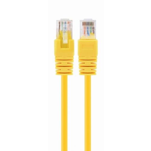 Gembird CAT5e UTP Patch cord, yellow, 5m slika 1