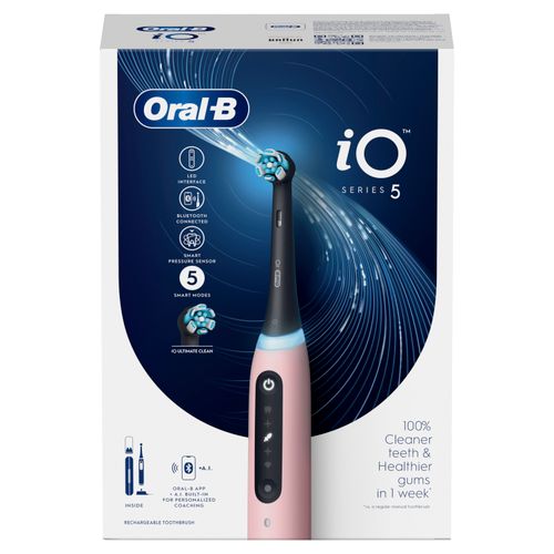 Oral-B električna četkica IO5 pink slika 2