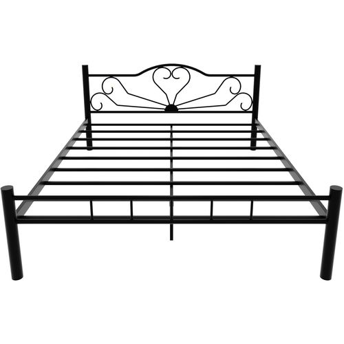 K50 - Black (140 x 200) Black Double Bedstead slika 3