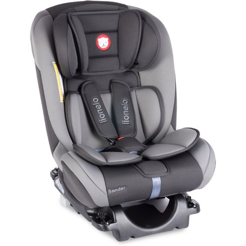 Lionelo autosjedalica Sander, 2x ISOFIX, 0-36Kg, siva slika 3