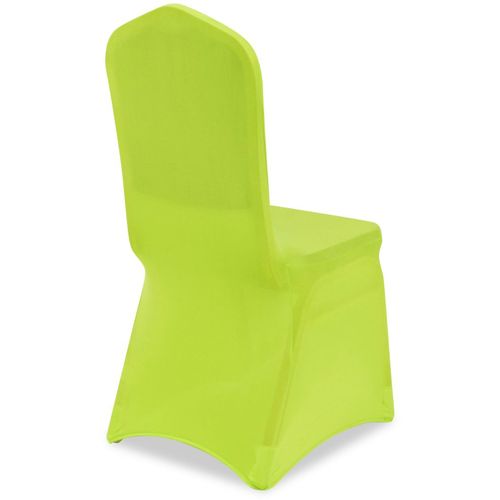 Rastezljive navlake za stolice 6 kom Zelena boja slika 26