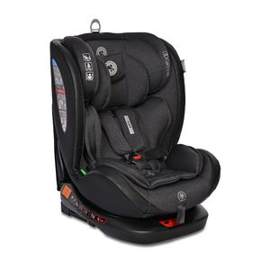 LORELLI ARES autosjedalica i-Size ISOFIX 360, 0-12 godina/0-36 kg/40-150 cm (0+/1/2/3), Black