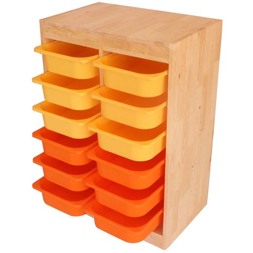 Woody Fashion Ormarić višenamjenski Oak Organizer - Vertical slika 2