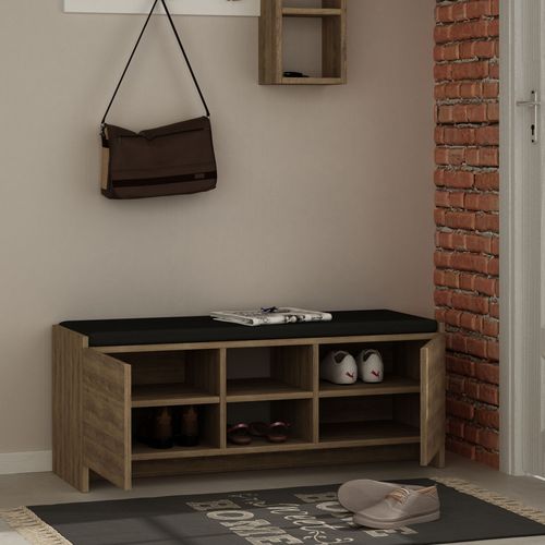 Zulla - Dark Oak Dark Oak Shoe Cabinet slika 2