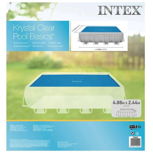 Intex solarna navlaka za bazen plava 476 x 234 cm polietilenska slika 6