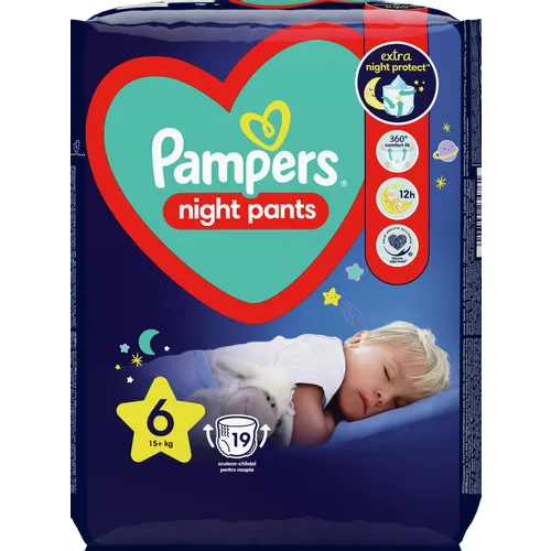 Pampers Pants pelene gaćice night slika 4