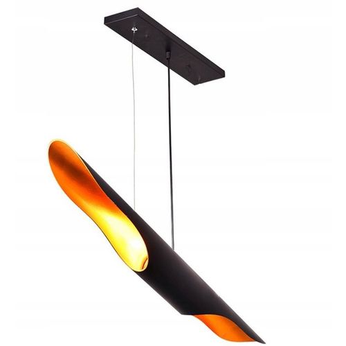 TOOLIGHT Stropna svjetiljka APP298-1CP Tuba Black Gold 60cm slika 6