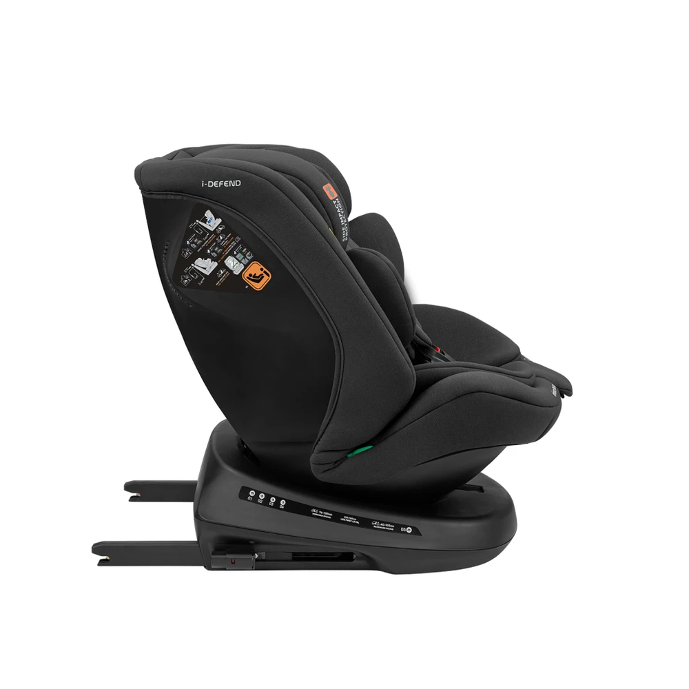 Kikka Boo Rotirajuća autosjedalica i-Defend 40-150cm i-Size Isofix, Black slika 9