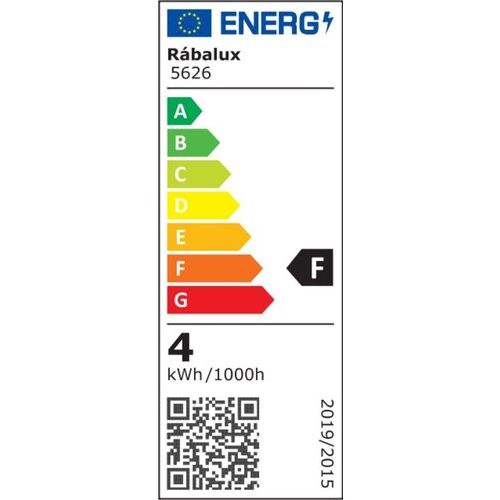 Rabalux Riley spot, saten hrom/opal, LED 4W Spot rasveta slika 5