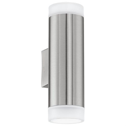 Eglo Riga-led  spoljna zidna lampa/2, gu10 led, 2x2,5w, inox  slika 1