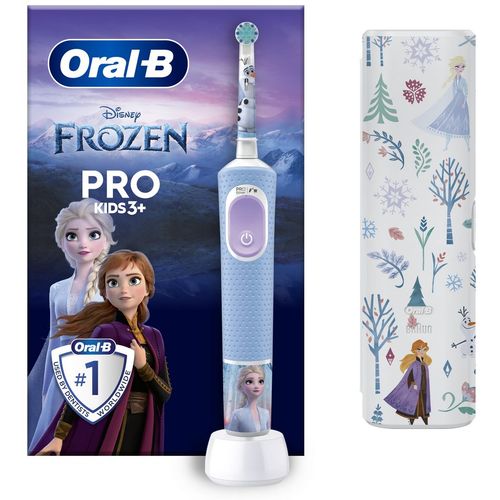 Oral-B električna četkica Pro Kids 3+Frozen+putna torbica slika 1