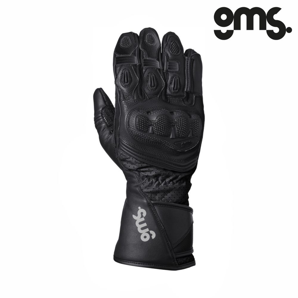 Rukavice za motor GMS GR-1 SF - Crne vel.M slika 1