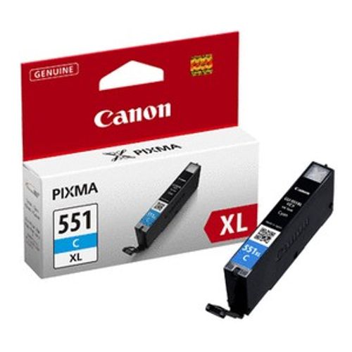 Canon tinta CLI-551C XL, cijan - Visokokapacitetna tinta za živopisne ispise slika 2