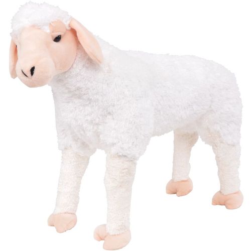 Stojeća plišana igračka ovca bijela XXL slika 5