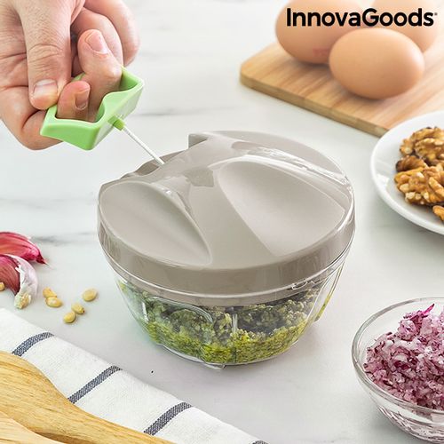 InnovaGoods Spinop mini ručna sjeckalica s konopcem  slika 1