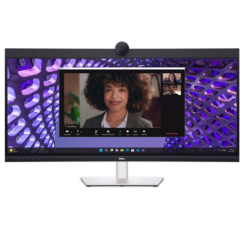 DELL 34 inch P3424WEB WQHD Video konferencijski zakrivljeni IPS monitor slika 12