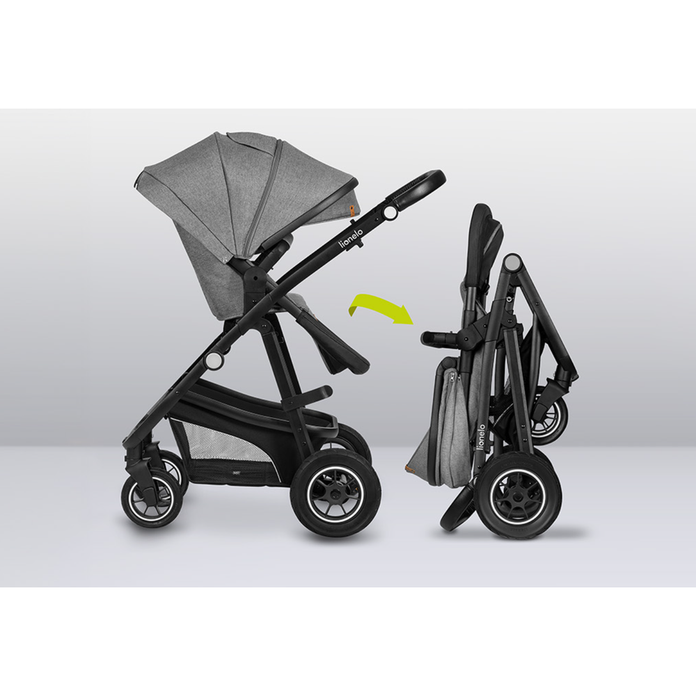 Lionelo Kolica Bianka Set 3U1, Grey Stone slika 11