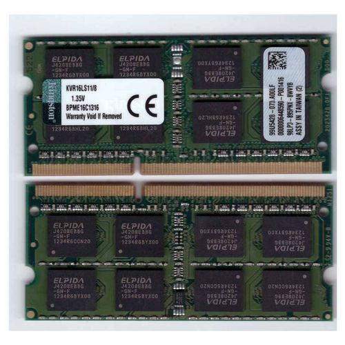 Kingston KVR16LS11/8 DDR3L 8GB SO-DIMM 1600MHz, Non-ECC Unbuffered, CL11 1.35V, 204-pin 2Rx8 slika 2