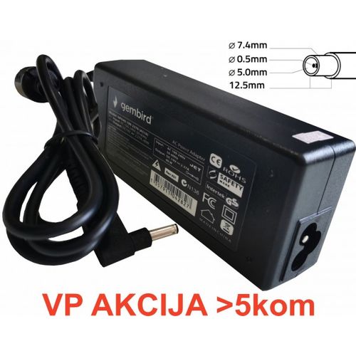 NPA65-195-3340 (DE03) **Gembird punjac za laptop 65W-19.5V-3.34A, 7.4x5.0mm black PIN (847 Alt=DE10) slika 4