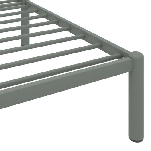 Okvir za krevet sivi metalni 90 x 200 cm slika 34