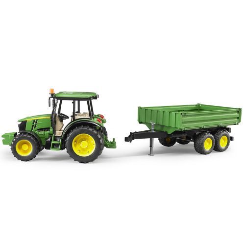 BRUDER John Deere Traktor sa prikolicom slika 2