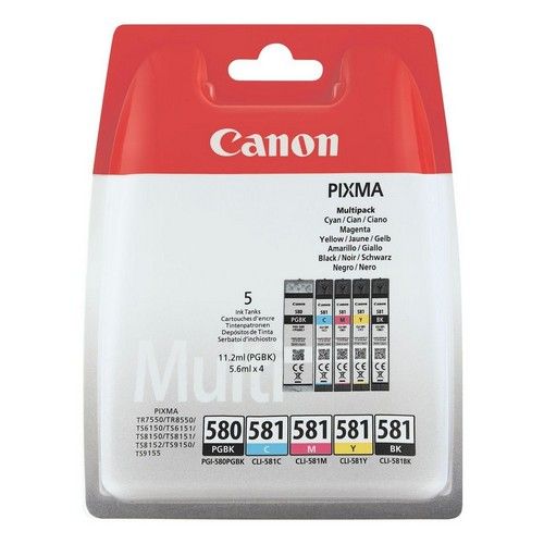 Canon PGI-580 i CL-581 BCMY Multipack Tinte slika 2